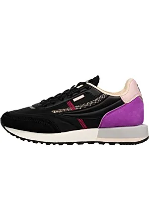Fila Damen RETRONIQUE 22 wmn Sneaker, Black-Carmine, 42 EU Schmal