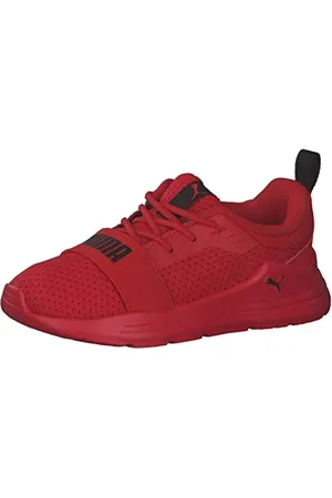PUMA Unisex Baby Wired Run Ac Inf Sneaker, High Risk Red Black, 20 EU