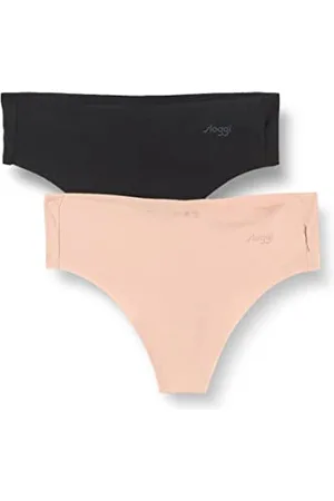 Sloggi Damen Zero Microfibre 2.0 Hipstring C2P String, Brown-Dark Combination, M