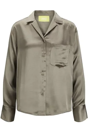 JJXX JACK & JONES Damen JXEVA LS Comfort Satin Shirt NOOS Bluse, , L