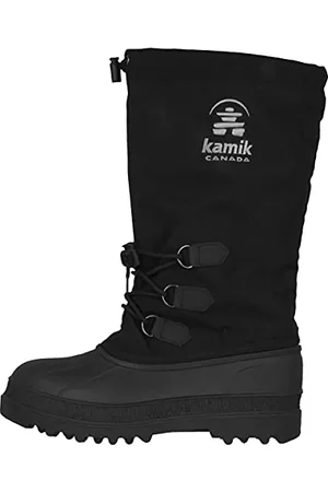 Kamik CANUCK, Herren Schneestiefel, Schwarz (Black-Noir), 40 EU (7 UK)