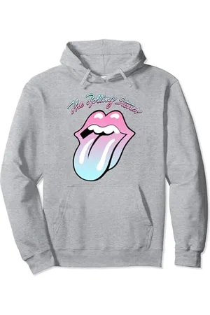 The Rolling Stones Offizielle Rolling Stones Gradient Zunge Pullover Hoodie