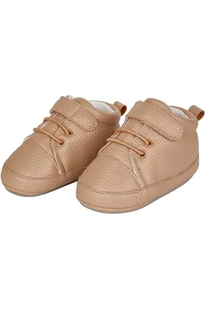 Sterntaler Baby Schuhe - Unisex Sneaker aus Kunstleder mit Rutschfester Sternensohle - Baby Schuhe mit Klettverschluss und Futter aus Frottee, , Größe 22