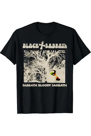 Black Sabbath Offizielles Vintage-Negativ T-Shirt