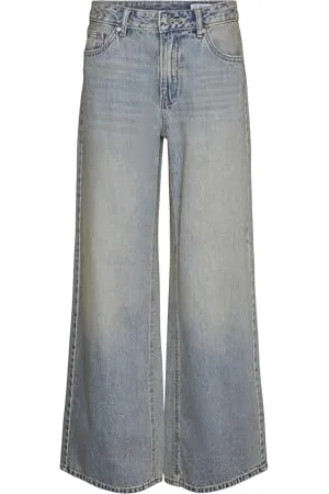 VERO MODA Female Weit geschnitten VMREMY Mid Rise Weiter Beinschnitt Jeans