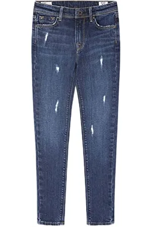 Pepe Jeans Mädchen PIXLETTE HIGH Jeans, 000DENIM (DK0), 16 Years
