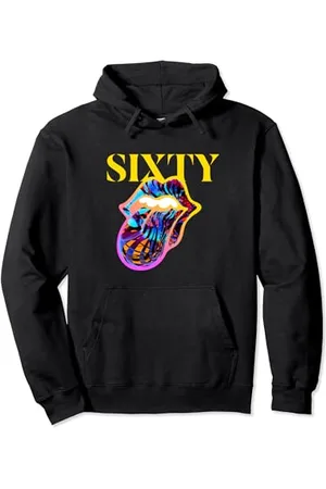 The Rolling Stones Offizielle Rolling Stones Sixty Tongue Pullover Hoodie