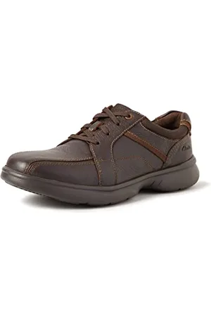 Clarks Herren Bradley Walk Oxford-Schuh, Braun, 41.5 EU