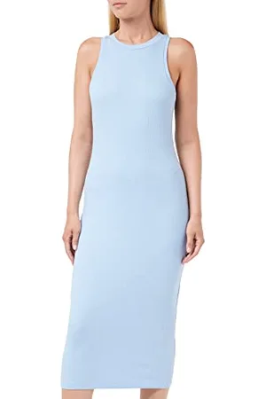 VERO MODA Damen Vmlavender Sl Calf Dress VMA Noos Midikleid, , M EU