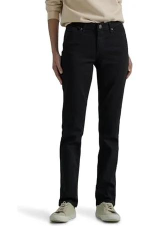 Lee Damen Legendary Mid Rise Straight Leg Jeans, , 46