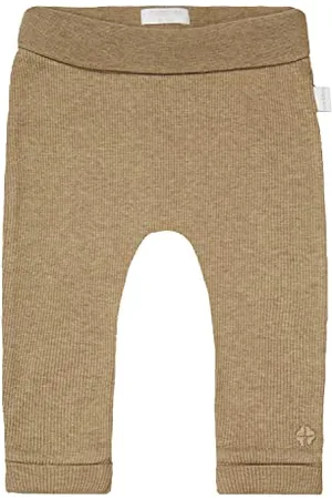 Noppies Baby Unisex Baby U Pants Comfort Rib Naura Hose, Light Green Melange-N092, 74