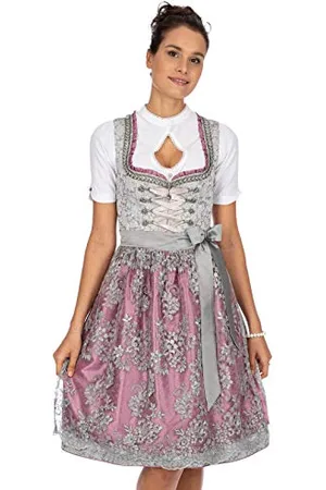 Stockerpoint Damen Dirndl Nicole Kleid für besondere Anlässe, , 38