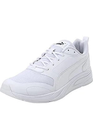 PUMA Unisex Avionic Sneaker, White White Black, 44 EU