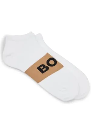 HUGO BOSS Herren 2p Logo Cc ANKLE_SOCKS, , 39-42 EU