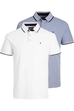 JACK & JONES Herren Jjepaulos 2 Packung Poloshirt - - XXL