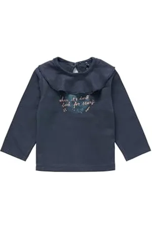 Noppies Baby Baby-Mädchen Girls Tee Lembang Long Sleeve T-Shirt, Blue Nights-P609, 50