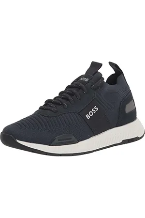 HUGO BOSS Herren Mesh Mix Running Sneakers Sneaker, , 39 EU