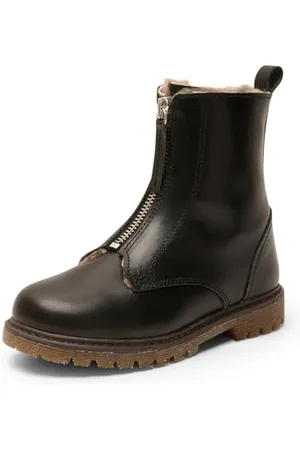 Bisgaard Unisex Nora Lamb Fashion Boot, Black, 31 EU
