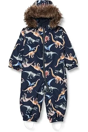 NAME IT Baby-Jungen NMMSNOW10 Suit Dino Dream FO NOOS Schneeanzug, , 86