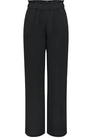 JDY Damen divya Life Hw Wide Pants WVN Noos Hose, , L / 32L EU