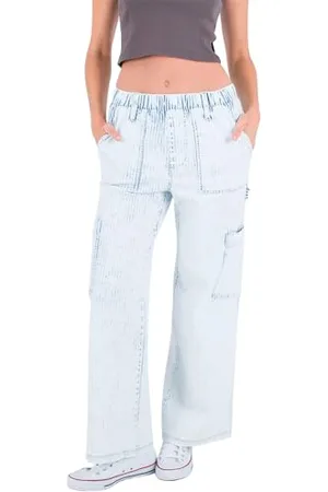 Hurley Herren Railraod Cargohose mit Streifen Hose, , S