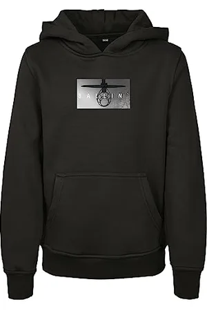 Mister Tee Unisex MTK067-Kids Ballin Hoody Sweatshirt, Black, 122/128