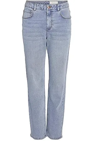 Noisy May NMGUTHIE HW STRAIGHT JEANS VI375LB NOOS