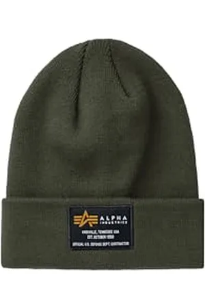 Alpha Industries Unisex Crew Beanie-Mütze, , Talla Única