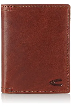 Camel Active Salamanca Herren Geldbörse Hochformat Leder Mittelgroß Braun
