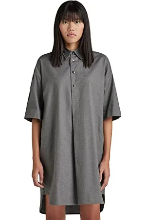 G-Star RAW Damen Shirt Kleid Short Sleeve