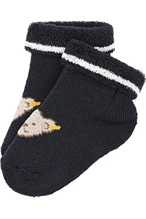 Steiff Unisex Baby sokken kort Socken GOTS, NAVY, 16 EU