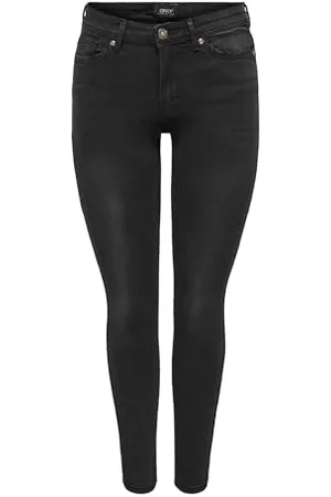ONLY Damen Onlwauw Mid Sk Bj1097 Noos Jeans, , XS / 30L EU