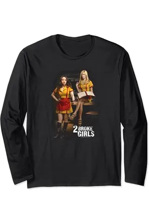 Warner Bros. 2 Broke Girls Max & Caroline Langarmshirt