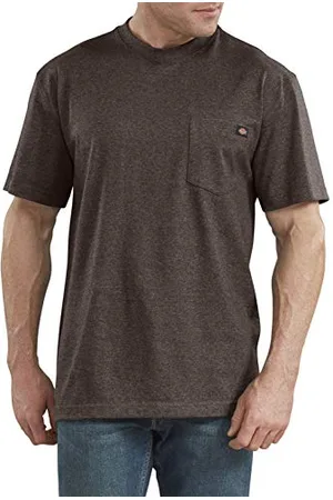 Dickies Herren Heavyweight Crew Neck Short Sleeve Tee T-Shirt, Schokoladenbraun, XX-Large