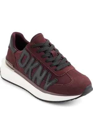 DKNY Damen Arlan-Lace up Sneaker, Red, 40 EU