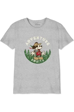 Disney Jungen Bodmickts100 T-Shirt, Grau meliert, 6 Jahre