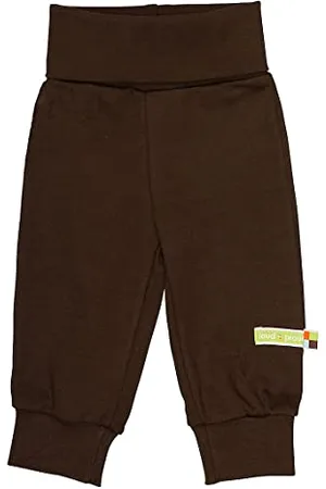 loud + proud Unisex Baby broek Hose, Braun, 86-92 EU