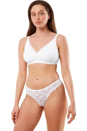 Triumph Damen Amourette Hipster String, Weiss, 42