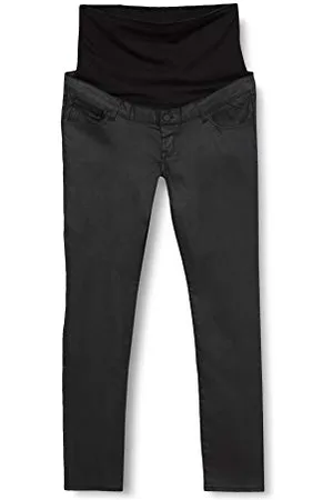 Noppies Damen Pants OTB Skinny Teddy Coated Jeans, Black-P090, 28