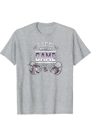 Tom And Jerry Life Is a Game T Shirt T-Shirt