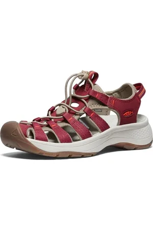 Keen Damen Astoria West Sandalen, Merlot/Scarlet Ibis, 42 EU