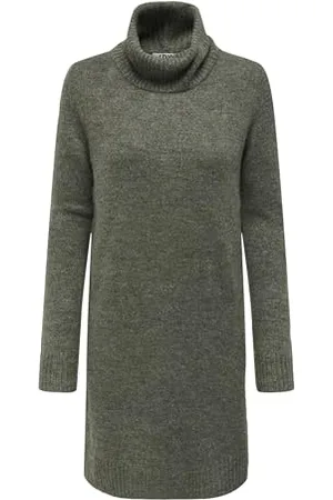 JDY Damen elanor L/S Cowlneck Dress KNT Noos Strickkleid, , S EU