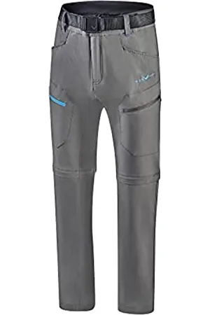 Black Crevice Herren Zip Off Leg Trekkinghose, , S