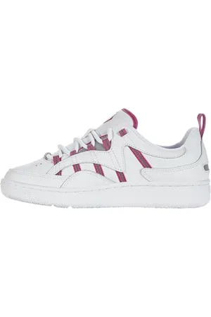 K-Swiss Damen Slamm 99 CC Sneaker, White/Raspberry, 35.5 EU