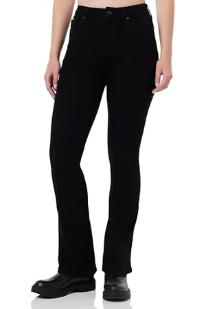 Pepe Jeans Damen Dion Flare Jeans, Schwarz (Denim-xg1), 26W / 32L EU