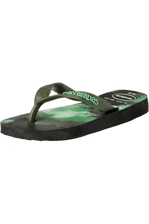 Havaianas Herren Top Camu Flipflop, Black/Moss