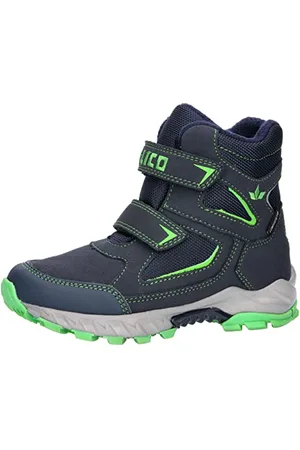 LICO Jungen Mauno V Schneestiefel, marine/grün, 29 EU