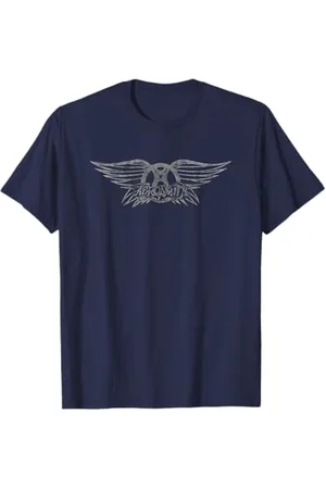 Aerosmith Vintage Logo - Klassische Rockband Musik Grafik T-Shirt