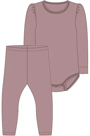 NAME IT Damen Nbfnigella Ls Slim Body/Legging Set, , Numeric_74