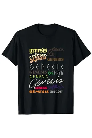 Genesis Geschichte des -Logos seit 1967 T-Shirt